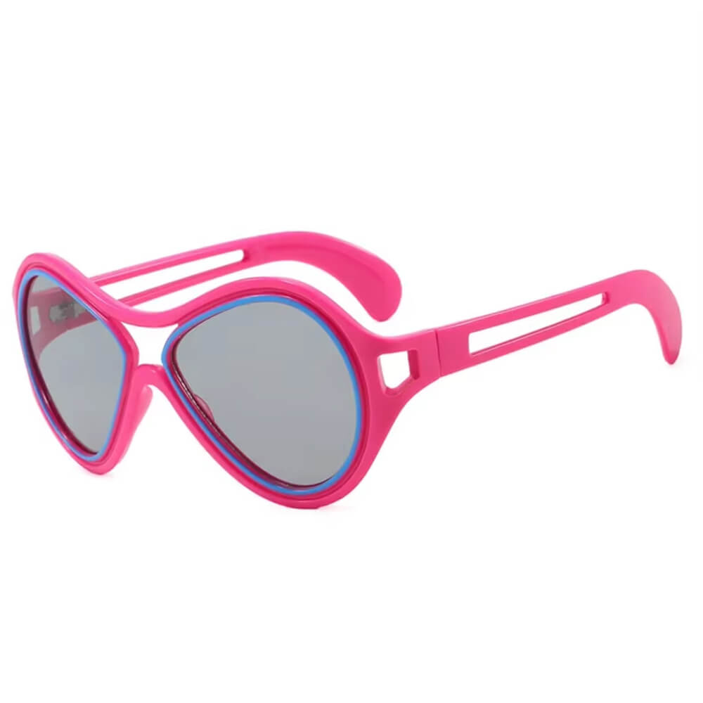 aesthetic oval sunglasses boogzel clothing