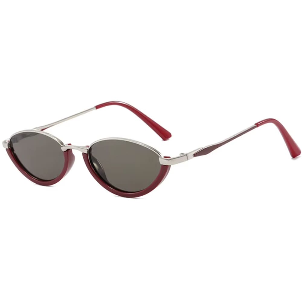 aesthetic oval sunglasses boogzel clothing