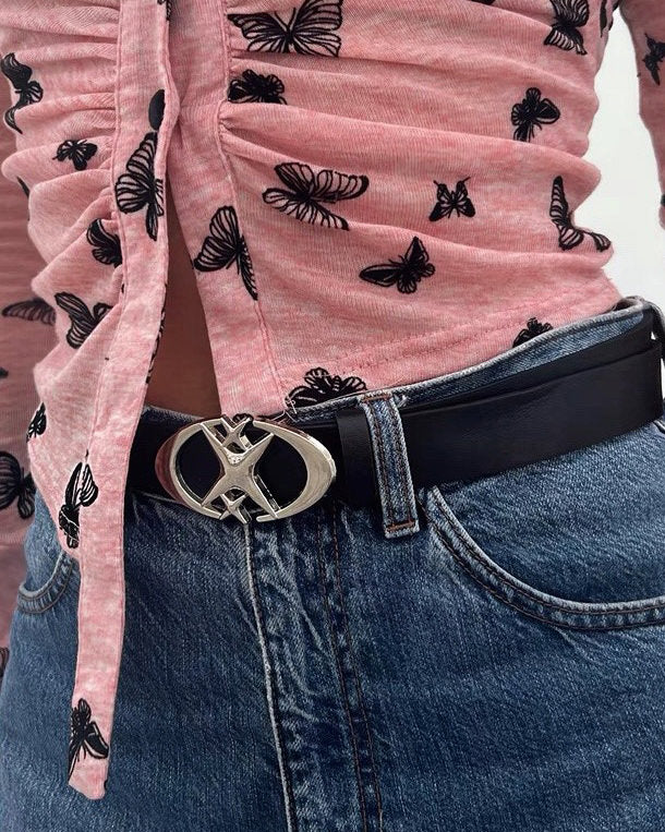  Star Aesthetic Buckle Belt - Boogzel Clothing
