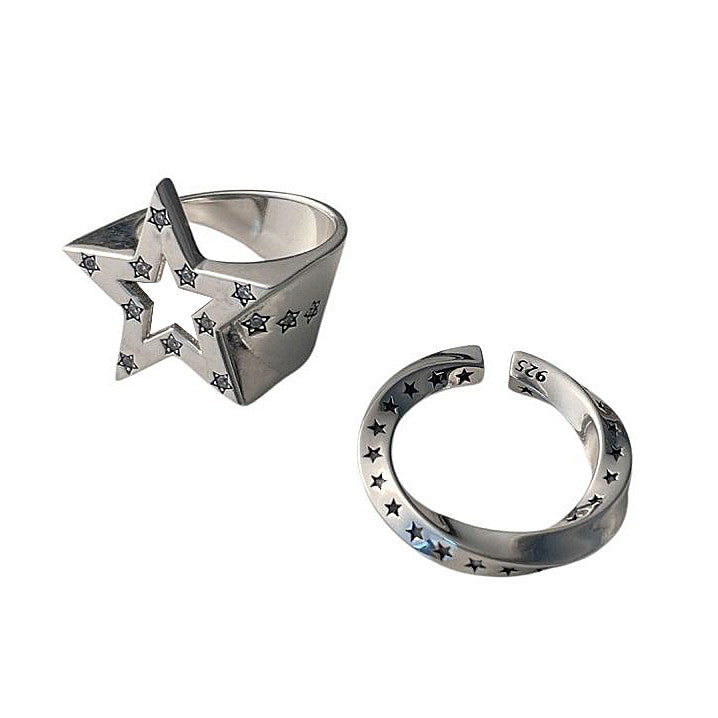 y2k-star-shaped-ring-boogzel-clothing-aesthetic-jewelry