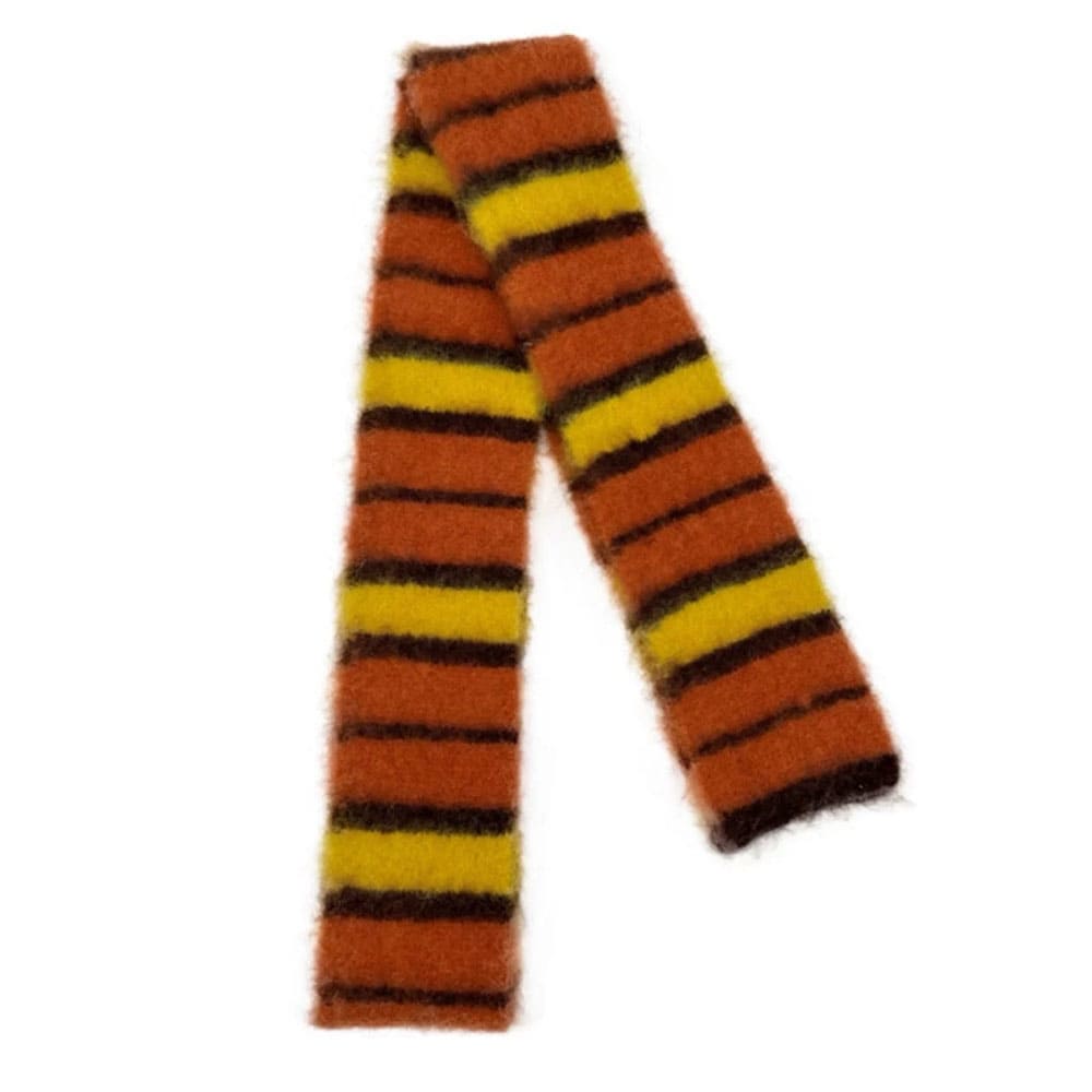 aesthetic striped knit scarf boogzel clothing