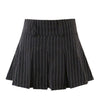 aesthetic-striped-pleated-skirt-boogzel-clothing