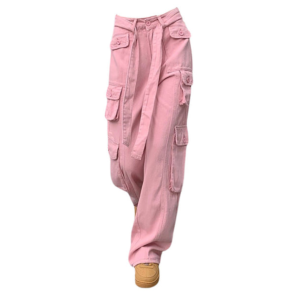 Pink Cord Cargo Pants – Boogzel Clothing