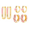 aesthetic 3 pairs earring set boogzel clothing