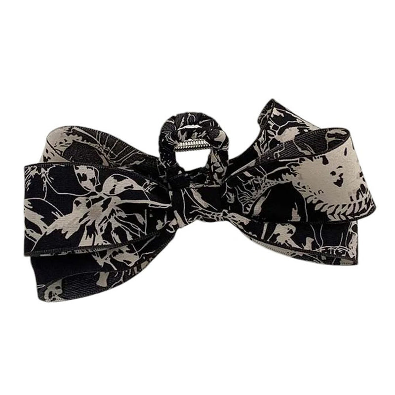 aesthetic bow hair claw clip boogzel clothing