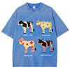 aesthetic cow graphic t-shirt boogzel clothing