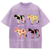 aesthetic cow graphic t-shirt boogzel clothing