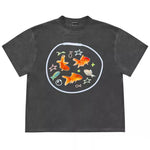 aesthetic goldfish graphic t-shirt boogzel clothing