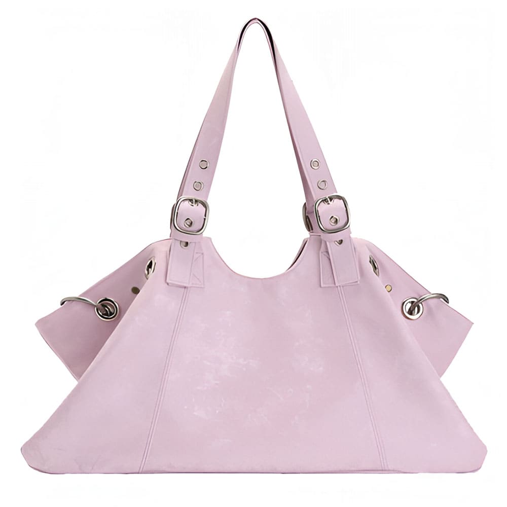 aesthetic grommet slouchy tote bag boogzel clothing