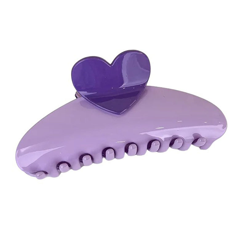 heart hair claw clip boogzel clothing