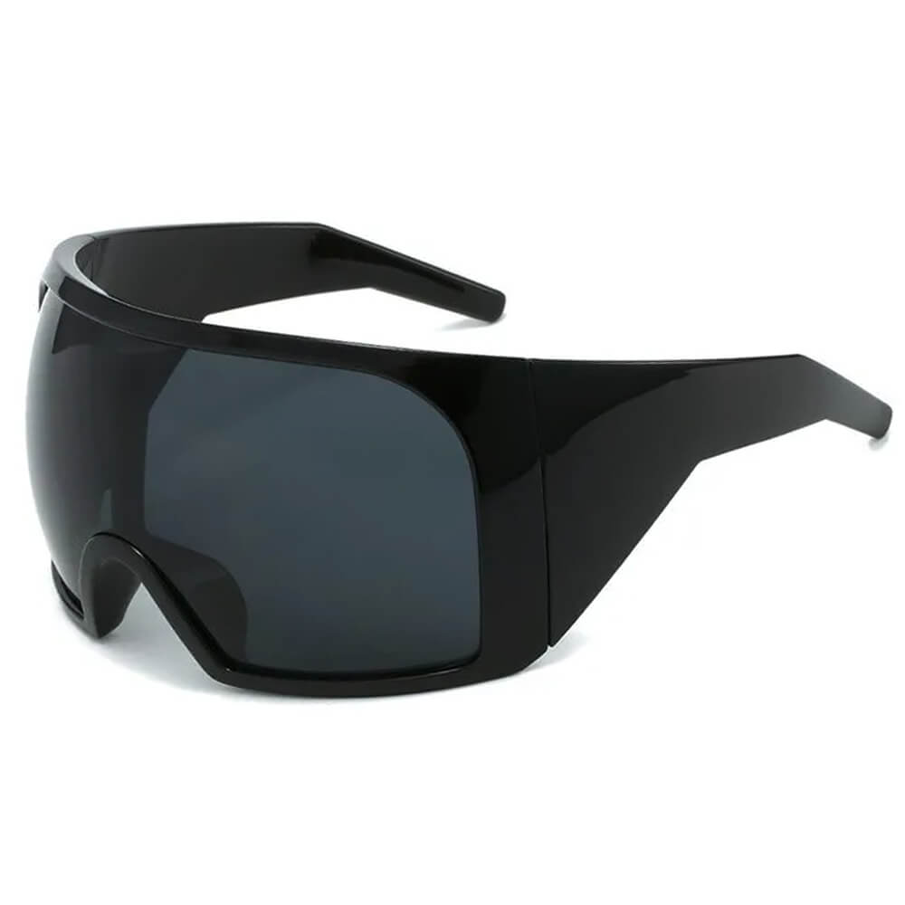 aesthetic oversized shield sunglasses boogzel clothing