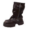 brown platform chunky boots boogzel clothing