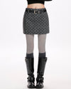aesthetic polka dot mini skirt boogzel clothing