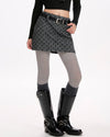 aesthetic polka dot mini skirt boogzel clothing