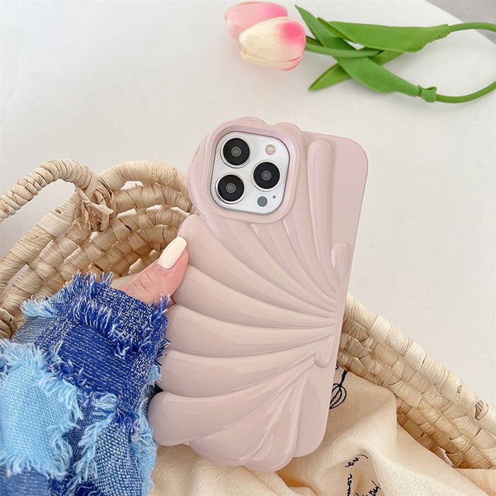 aesthetic sea shell iphone case boogzel clothing