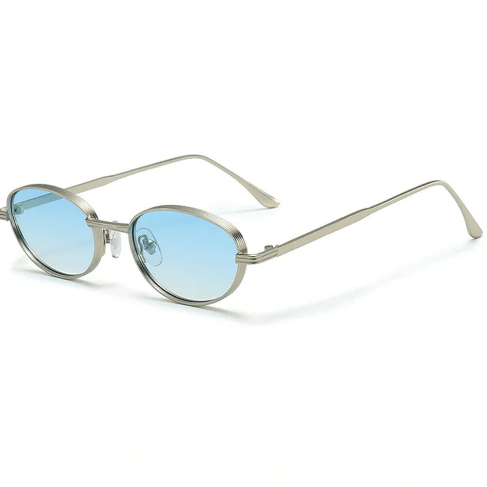 aesthetic slim oval sunglasses boogzel clothing