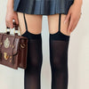 aesthetic suspender tights boogzel clothing