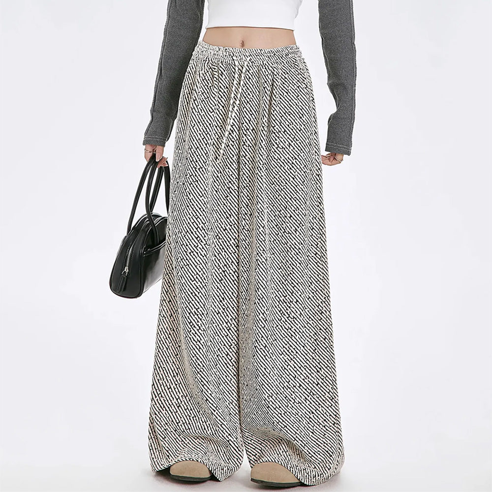 aesthetic wide leg sweatpants boogzel clothing