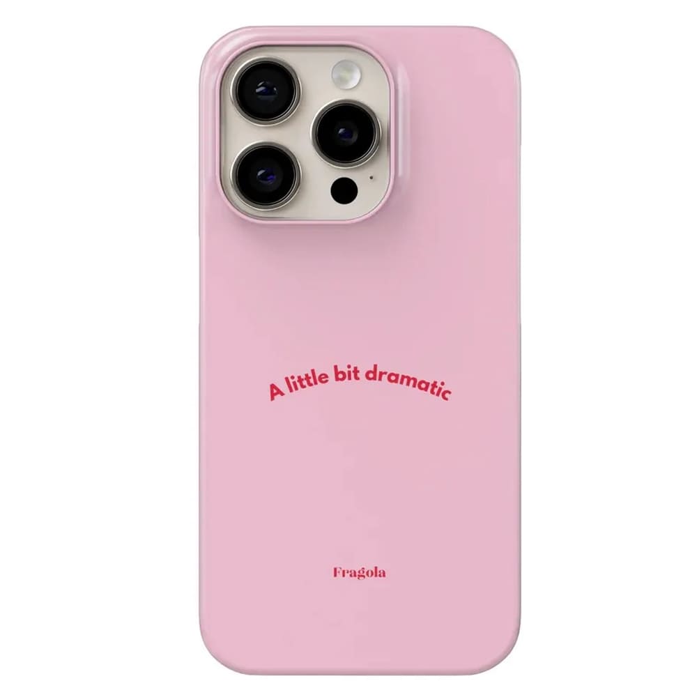 a little bit dramatic iphone case boogzel clothing