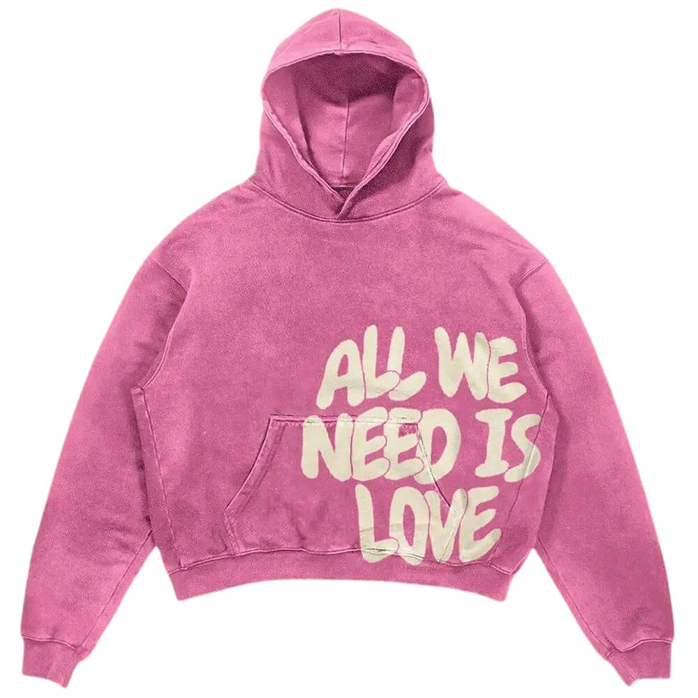 all we need is love hoodie boogzel clothing