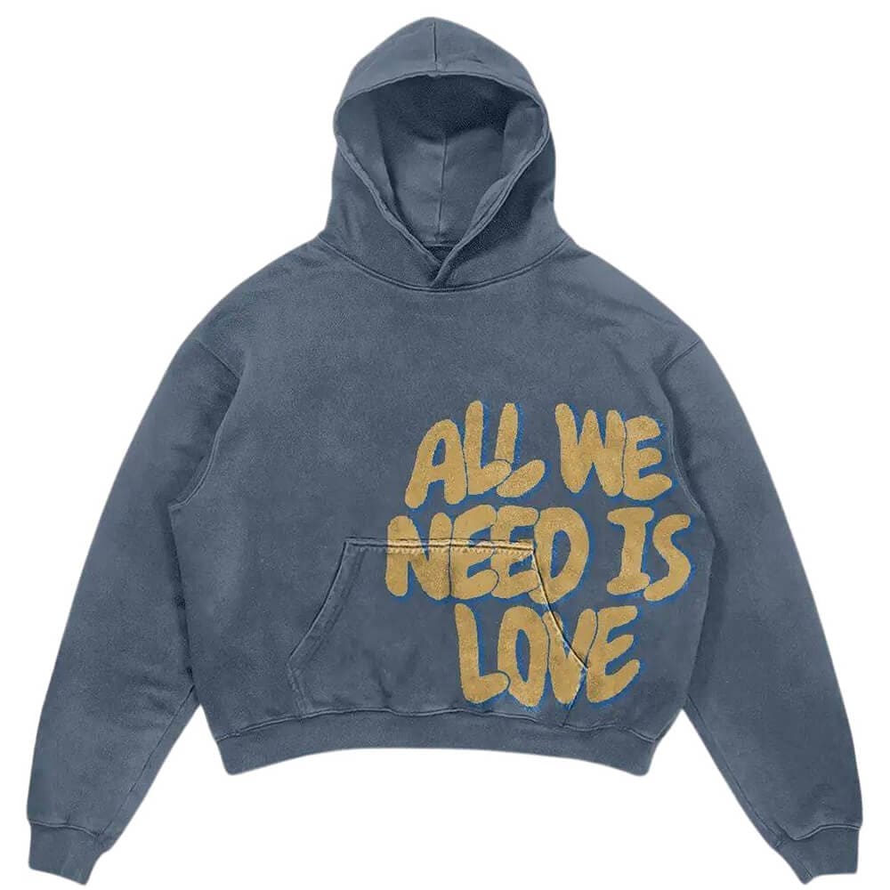 all we need is love hoodie boogzel clothing