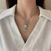 angel aesthetic chain necklace boogzel clothing