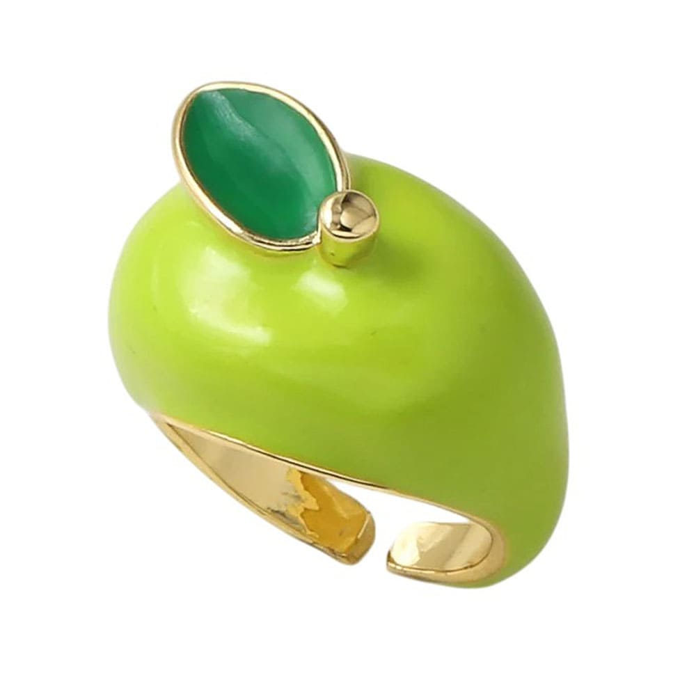 apple chunky ring boogzel clothing