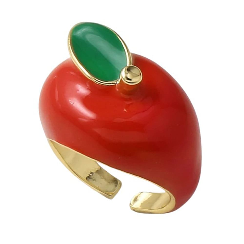 apple chunky ring boogzel clothing