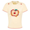 apple embroidered t-shirt boogzel clothing