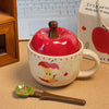 apple shaped ceramic mug boogzel clothing