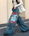 apple core graffiti cargo jeans boogzel clothing