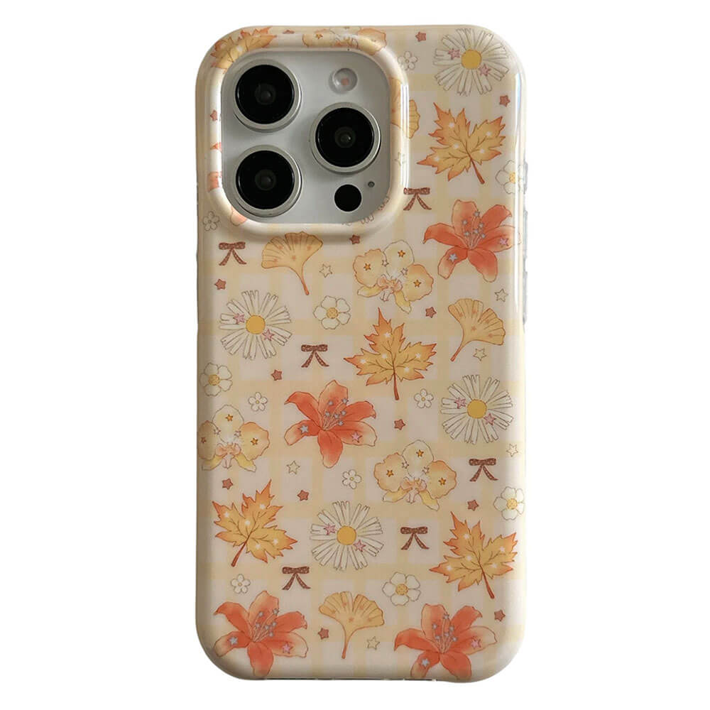 autumn leaves iphone case boogzel clothing