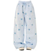 baby blue star pants boogzel clothing