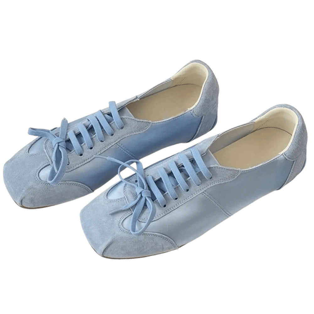 ballerina core bow sneakers boogzel clothing