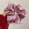 balletcore satin scrunchie boogze clothing