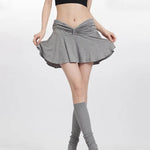 balletcore mini skirt boogzel clothing