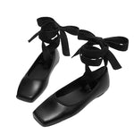 Ballet Class Cross-Strap Flats