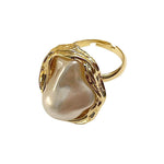 baroque aesthetic pearl ring boogzel clothing