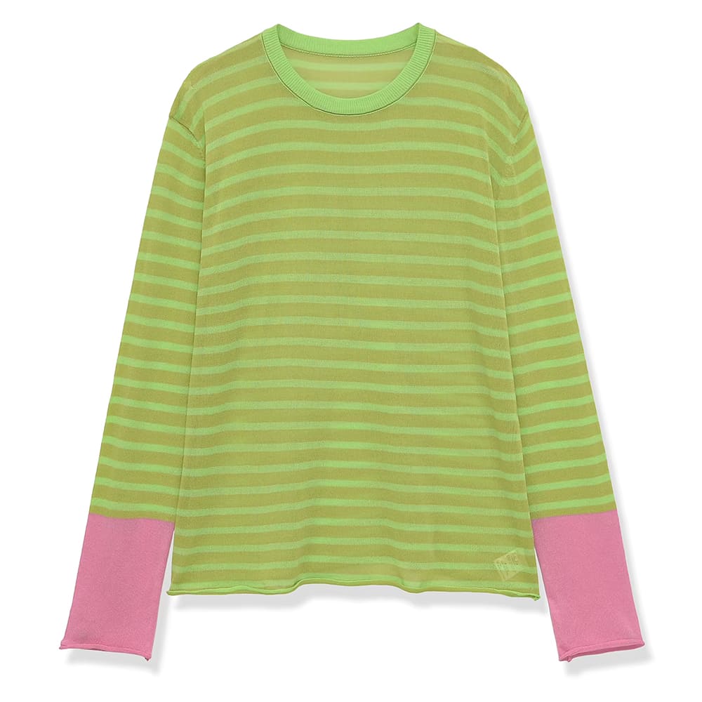 basic striped long sleeve top boogzel clothing