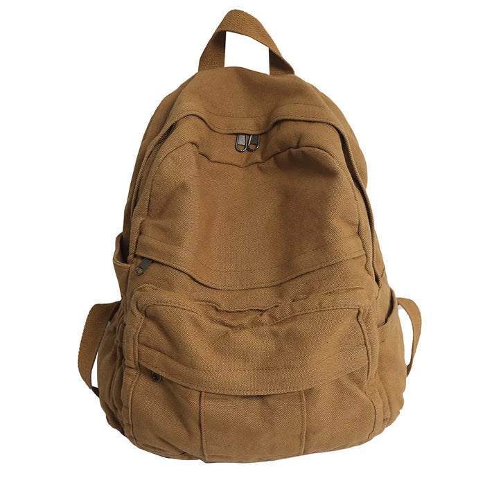 brown aesthetic backpack boogzel clothing