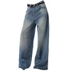 basic blue baggy jeans boogzel clothing