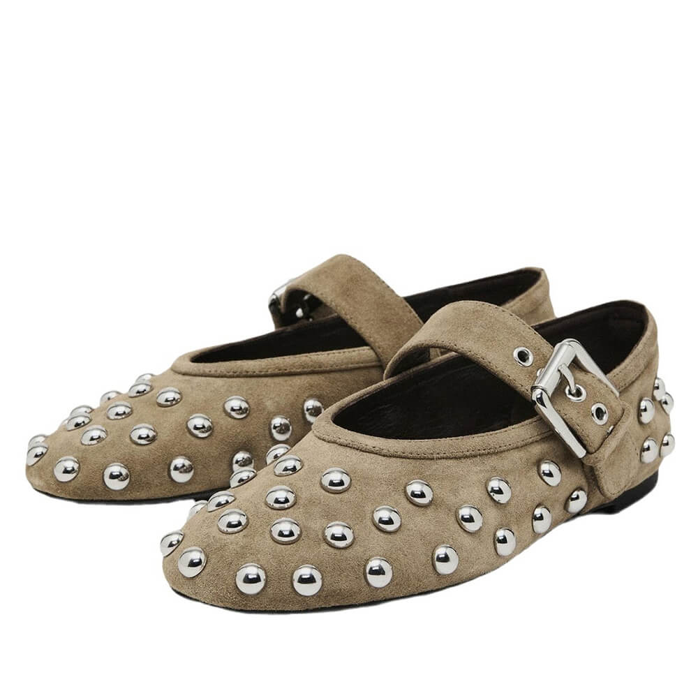 beaded mary jane ballet flats boogzel clothing