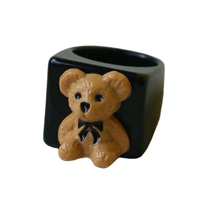 bear chunky ring boogzel clothing