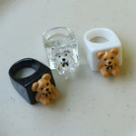 bear chunky ring boogzel clothing