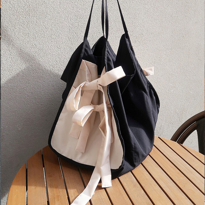 French Aesthetic Shopper Bag
