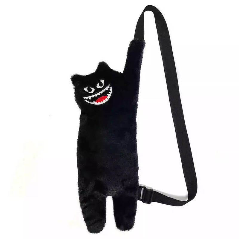 black cat crossbody bag boogzel clothing