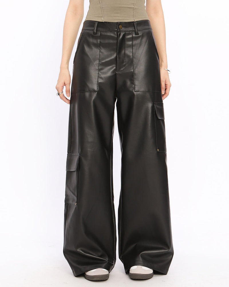 black leather trousers boogzel clothing