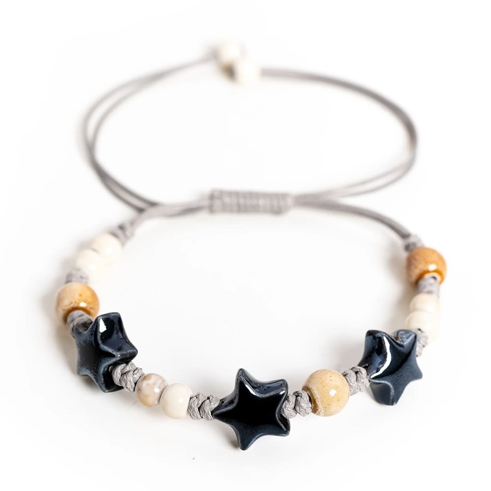 black star beaded bracelet boogzel clothing