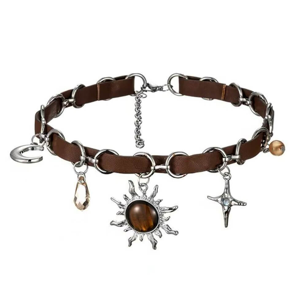 black star charm choker boogzel clothing