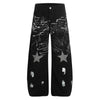 black star wide leg jeans boogzel clothing